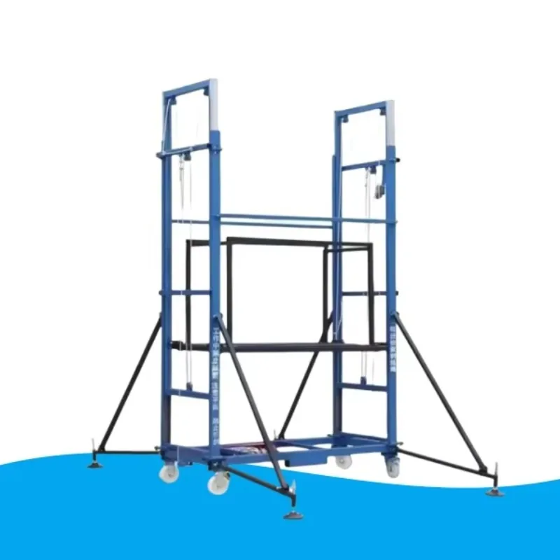 

[Best-Selling] High Quality 4M 6M 8M 10M 12M Electrical Scaffolding Lift Ladder In Floating Blocks