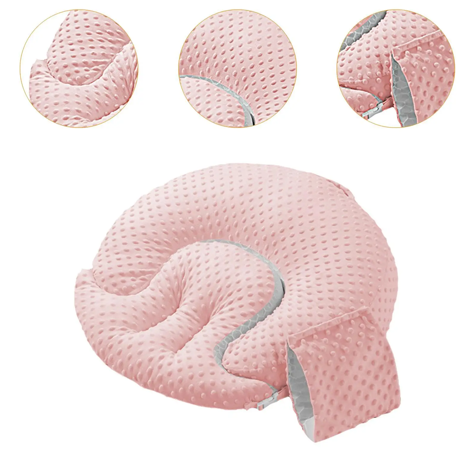 وسادة ممرضة للرضاعة الطبيعية على شكل زجاجة رضاعة كبيرة مريحة للأم حديثي الولادة #5