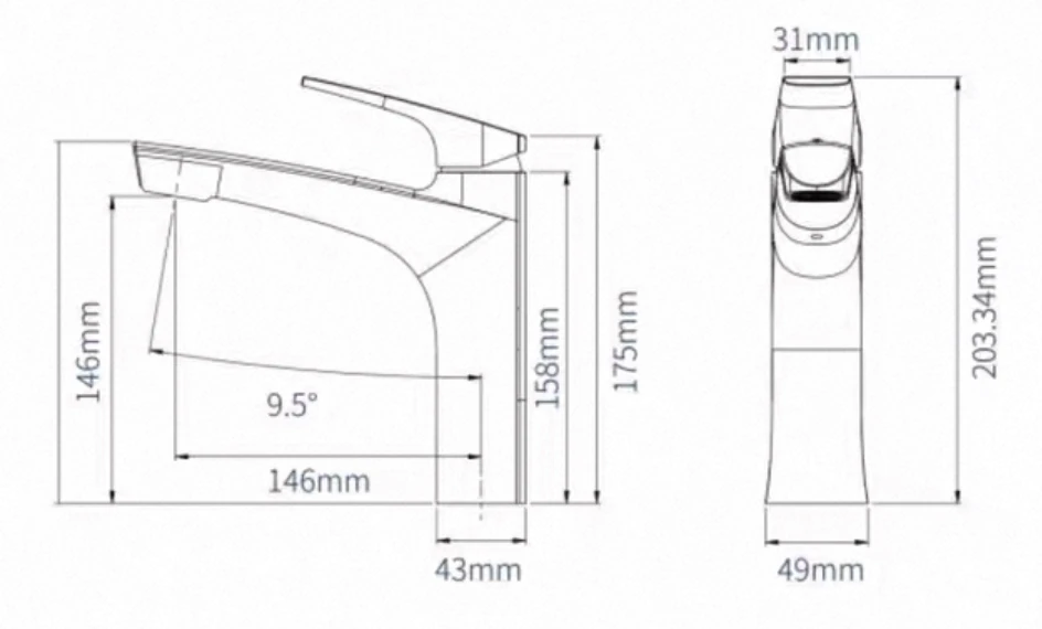 2025 Custom Brass High Basin Faucet Australian Standard Watermark Faucet Factory Direct