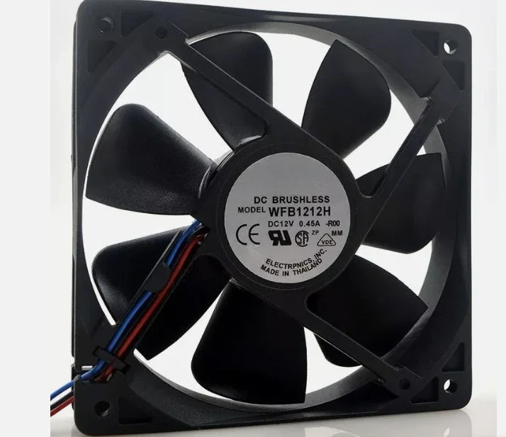 

Brand New Original WFB1212H-R00 12CM 12025 12V 0.45A Power Cooling Fan Fast delivery