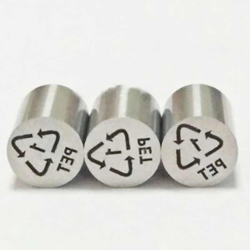 Date Stamp Recycling Insert SUS420 Steel Date Code Pin, Injection Accessories, Durable Date Marking Mould Parts
