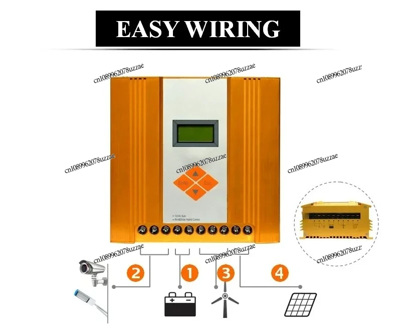 800W Wind Charge Controller for  Turbines Generator