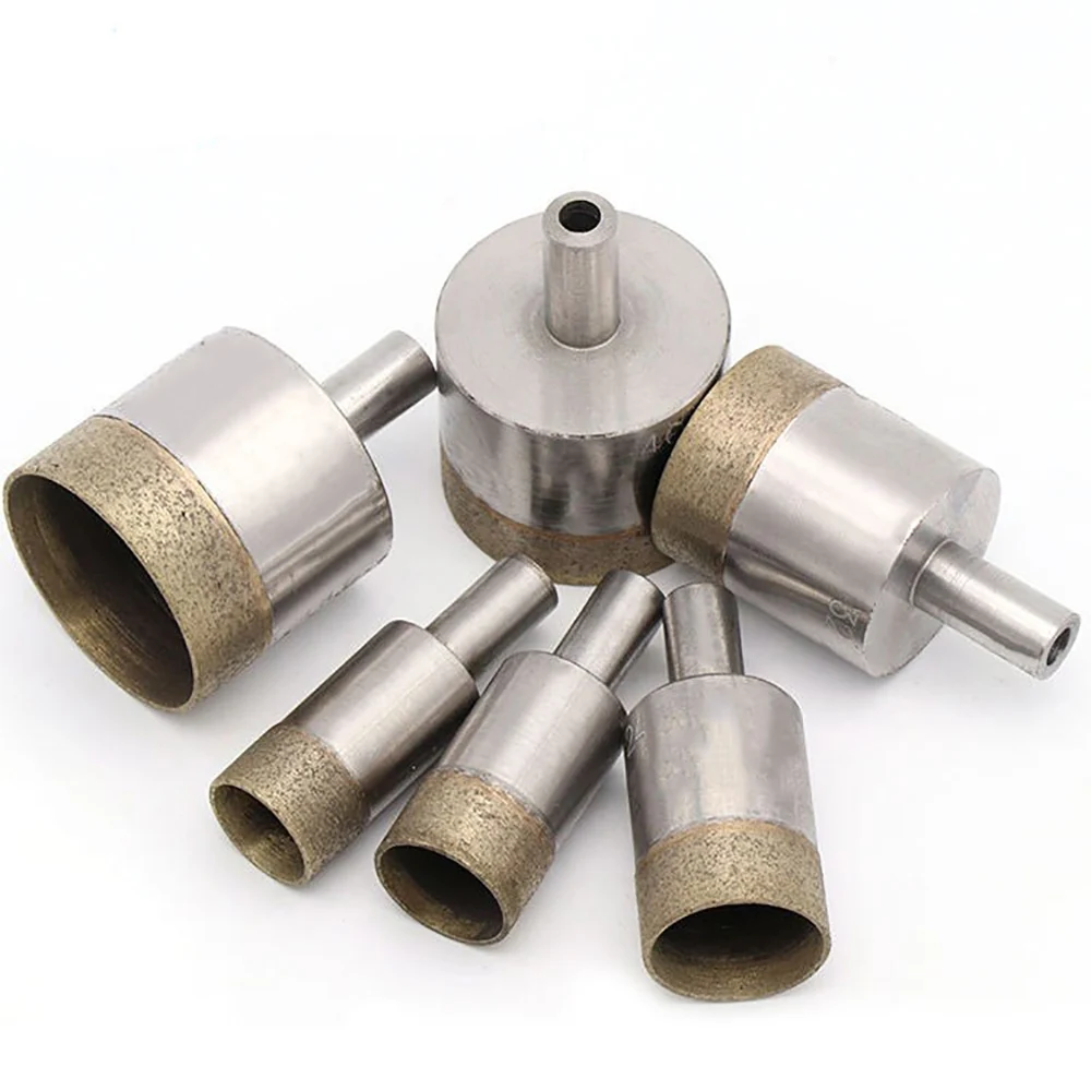 1 قطعة منشار ثقب الماس الملبد الأساسية مثقاب الخشب أداة 10 مللي متر عرقوب 4-86 مللي متر قطر الخزف الألياف الزجاجية بلاط السيراميك ثقب فتاحة #1