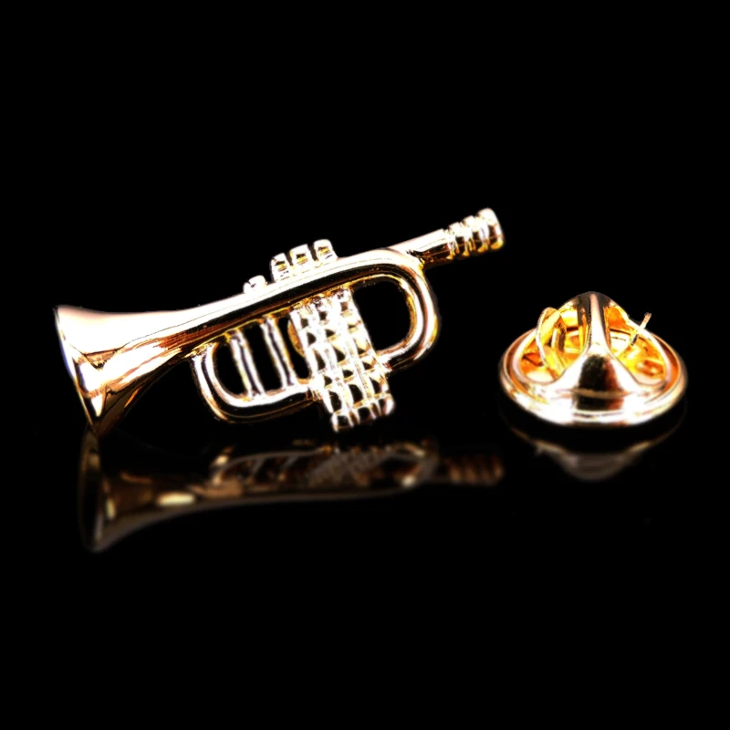 High quality speaker brooch for men's wedding suit, lapel badge, music clip, the best choice for gift giving