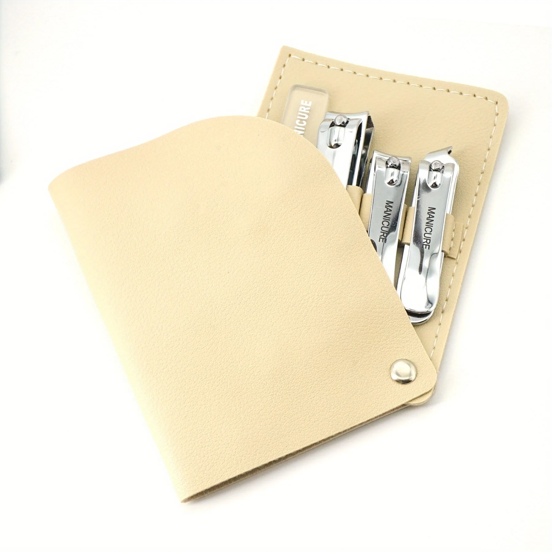 Ensemble de manucure coupe-ongles en acier inoxydable, Kit professionnel de coupe-ongles pour hommes/femmes, Kit de manucure de voyage, coupe-ongles