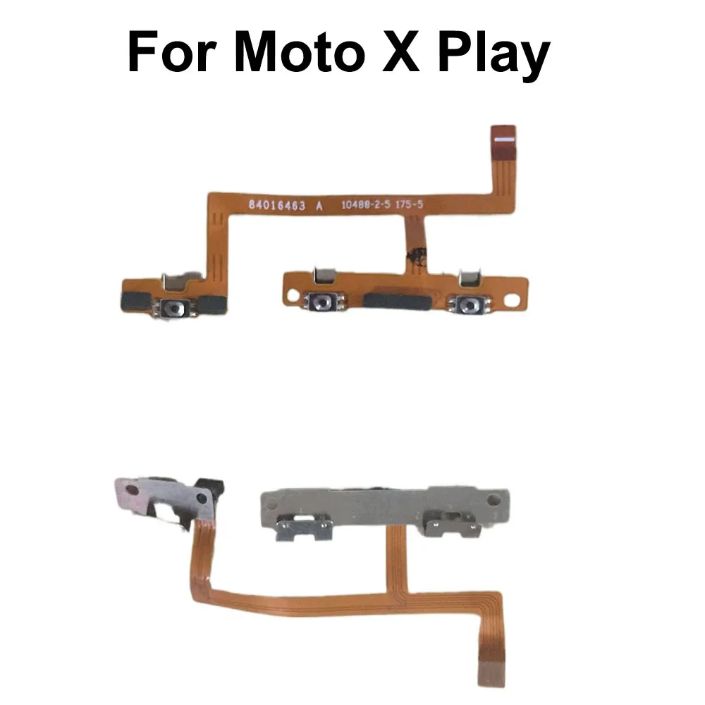 GEFENSI Power Button Volume Audio Control Sensor Flex Cable Ribbon For Motorola For MOTO X Play XT1561 XT1562 XT1563 Power Flex