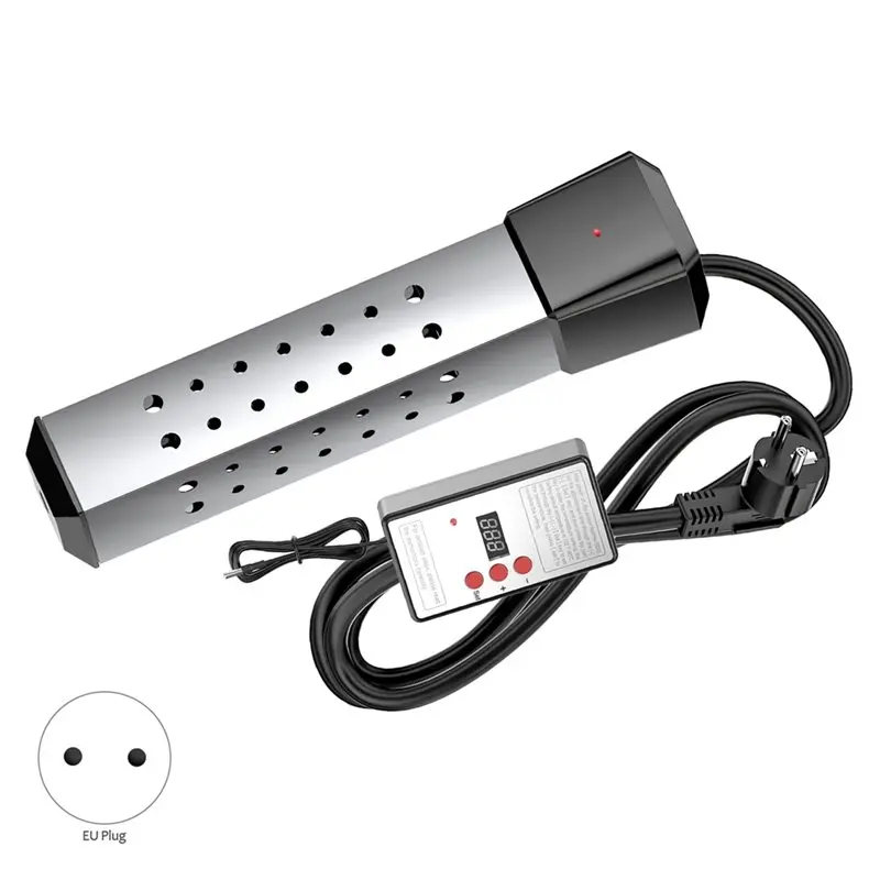 YCOC-2000W Immersion Water Heater Constant Temperature Model Electric Submersible Water Heater Stainless Steel Guard Cover