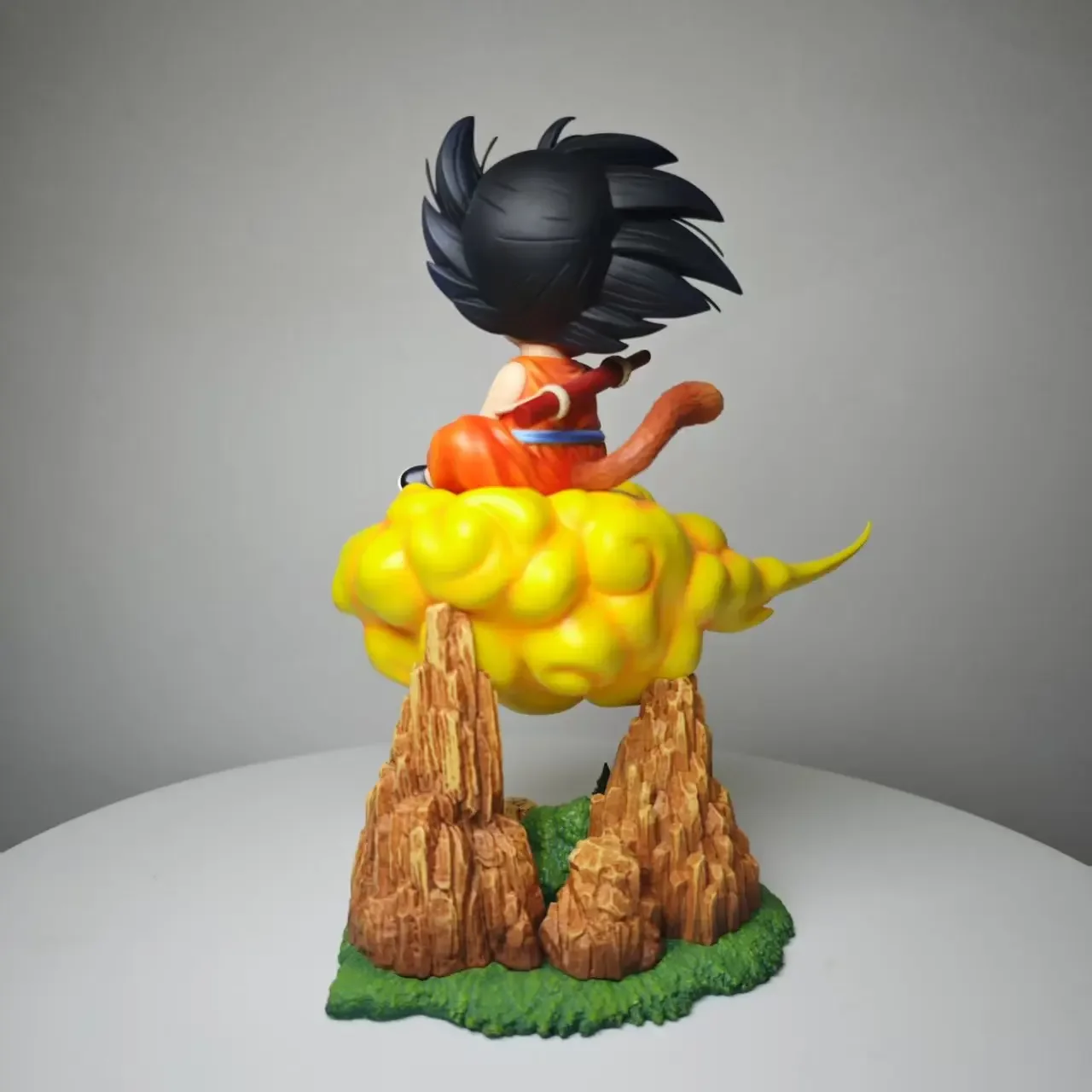 21cm/8.27 polegada quente dragon ball kintoun goku figura criança goku pvc figuras de ação coleção modelo brinquedos meninos presentes natal
