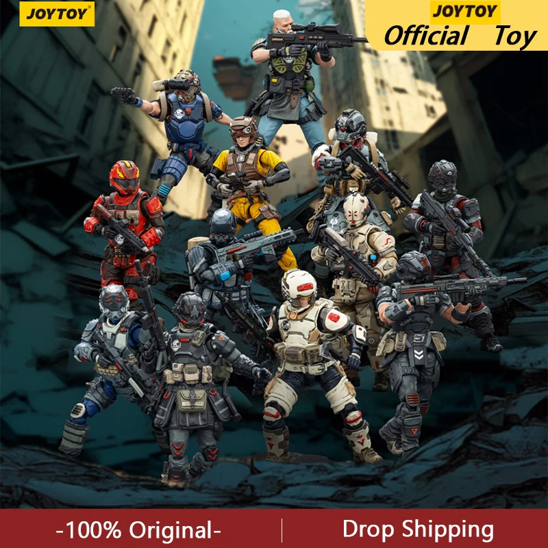 

JOYTOY Фигурка Steel Ride Corps, созданный Марксмен UNSC Assaulter Ethan Tork Benjam, Коллекционная модель, фигурка, игрушки, подарок
