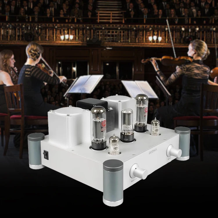 ZJZ BRZHIFI ÁUDIO A20 Amplificador Valvula Amplificador de tubo Amplificador de áudio de extremidade única Classe a Amplificador de tubo