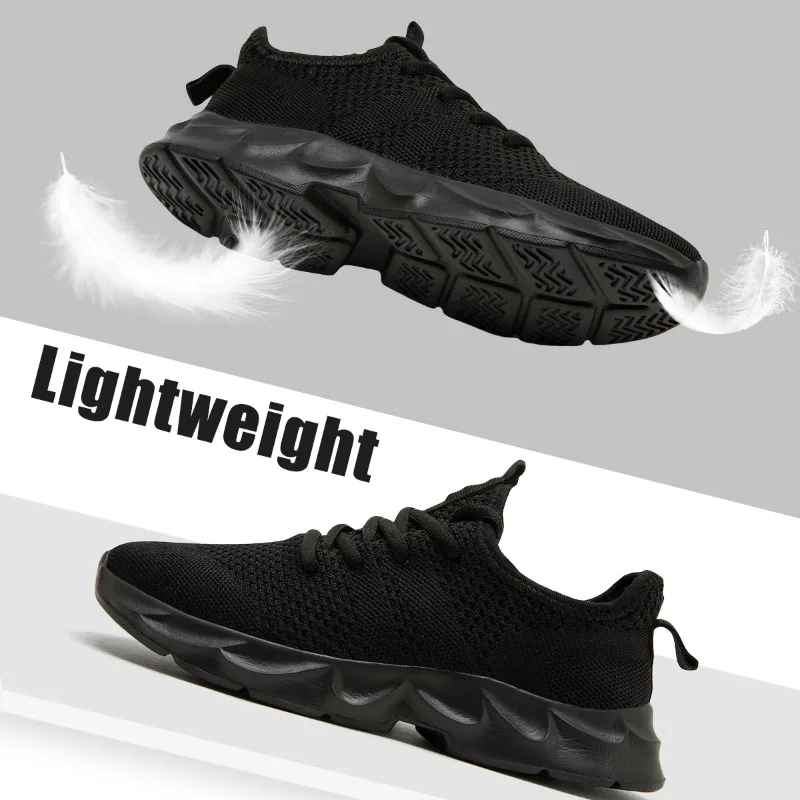 

Men and Women Casual Sneakers Breathable Lightweight Running Shoes Non-Slip Comfortable Walking Shoes Mesh Sports Footwear