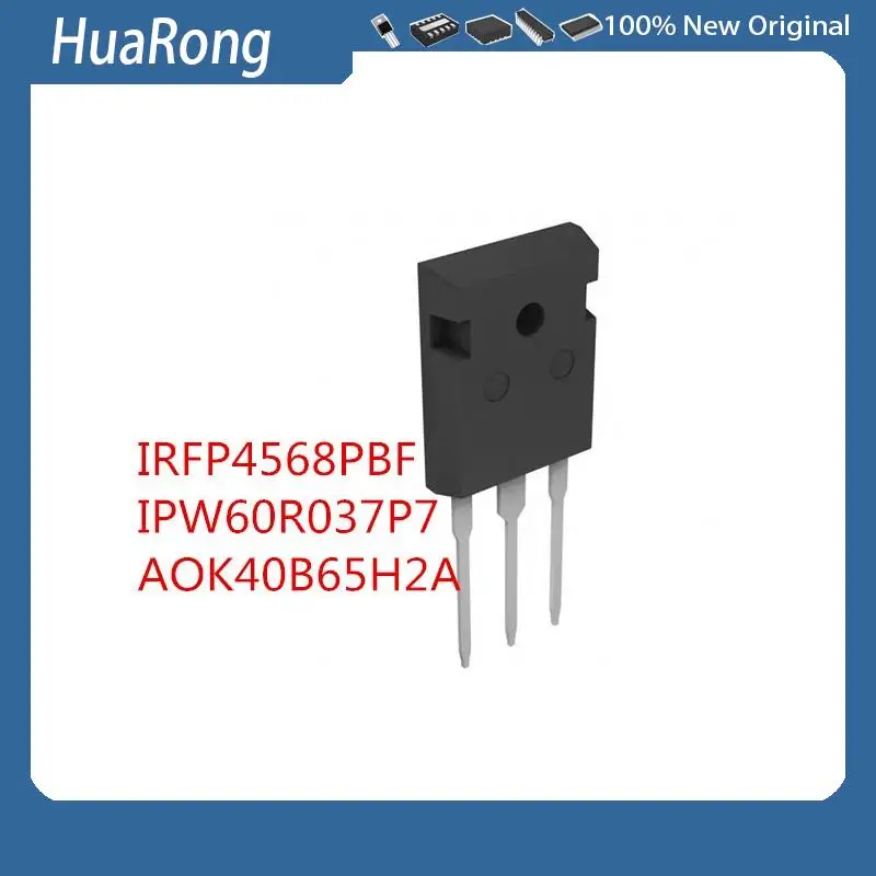 New 10PCS/LOT    IRFP4568PBF  IRFP4568       IPW60R037P7 60R037P7         AOK40B65H2A K40B65H2A        TO247