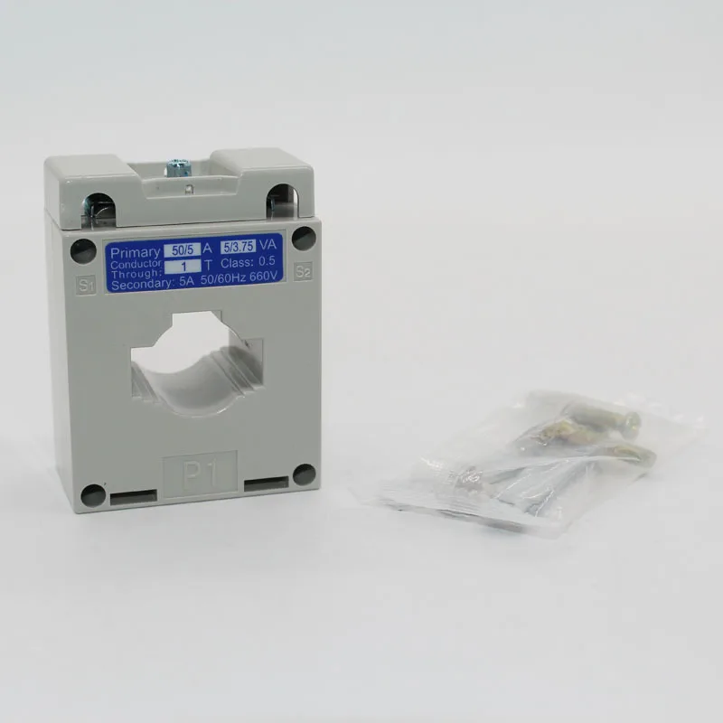 BH-0.66 30φ AC Current Transformer 0.5 Level, Current Ratio 50/75/100/5A High Accuracy