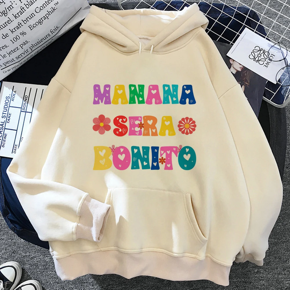 Tomorrow Sera Nice Karol g hoodies women japanese y2k aesthetic Winter anime clothes female long sleeve top Hood