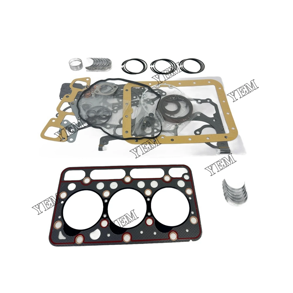 D1462 D1462-DI-AE New Overhaul Re-ring Kit For Kubota L2950 Tractors Excavator Diesel Engine Repair Parts