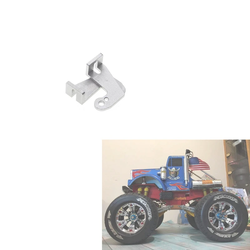 Metalowe mocowania skrzyni biegów wspornik do TAMIYA Clodbuster Bullhead Monster Truck części do modernizacji samochodów RC akcesoria