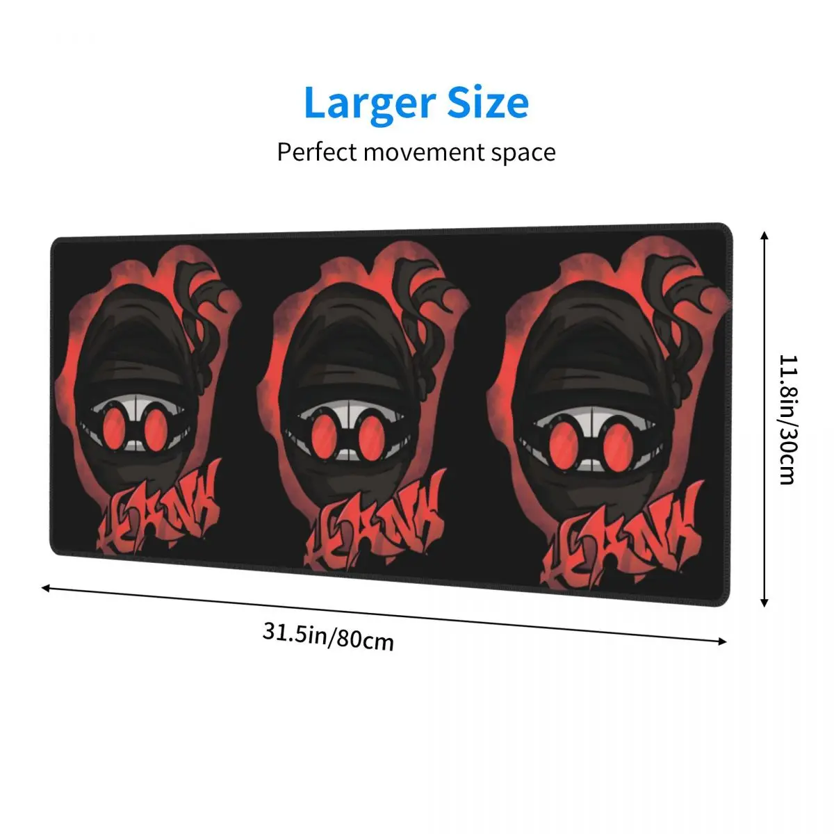 Madness Combat Hank Head Graffiti Large Mouse Pad Computer Keyboard Mouse Mat Gaming PC Laptop Desk Mat Table Mats