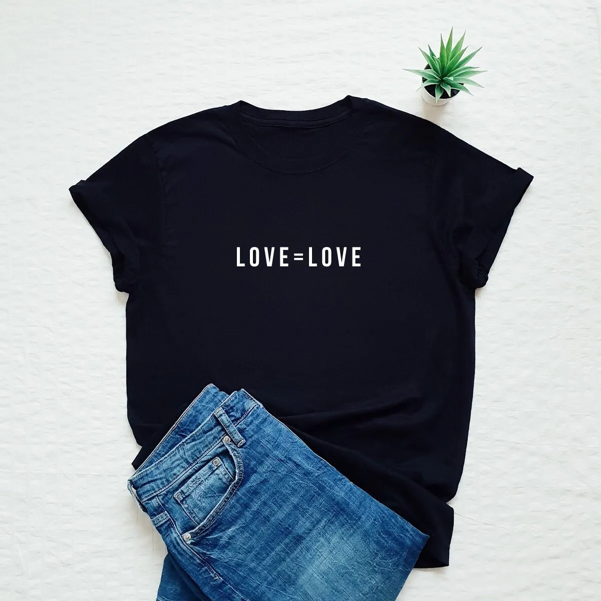 

Love is T shirt LGBT quote equal human rights tolerance women s unisex equality gifT