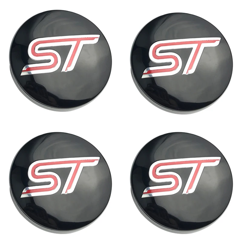 4Pcs 54mm 60mm Car Wheel Center Hub Cap Rim Cover For Ford ST LINE stline Focus 2 3 MK2 MK3 MK1 Fusion Everest Escape Explorer