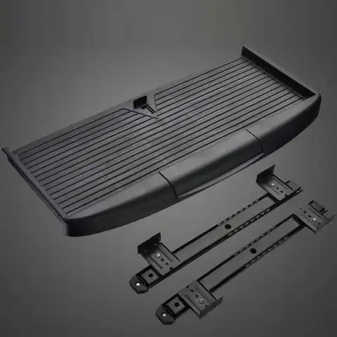 Heavy Duty Slide Rail Under Desk Keyboard Tray Thickened Adjustable Keyboard Storage Drawer Easy Installation Smooth Sliding