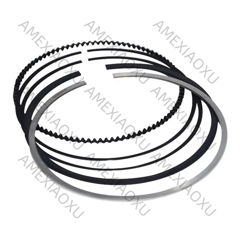 6x Piston Rings Set 84.51mm 06E198151Q 06E198151J Fits For VW Audi A4 A5 3.0T 2008-2016 AMEXIAOXU