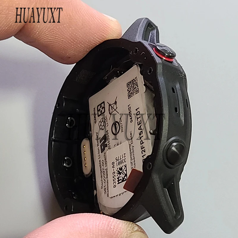 Back cover with battery For Garmin Fenix 6 pro GPS Watch housing case shell replacement repair part