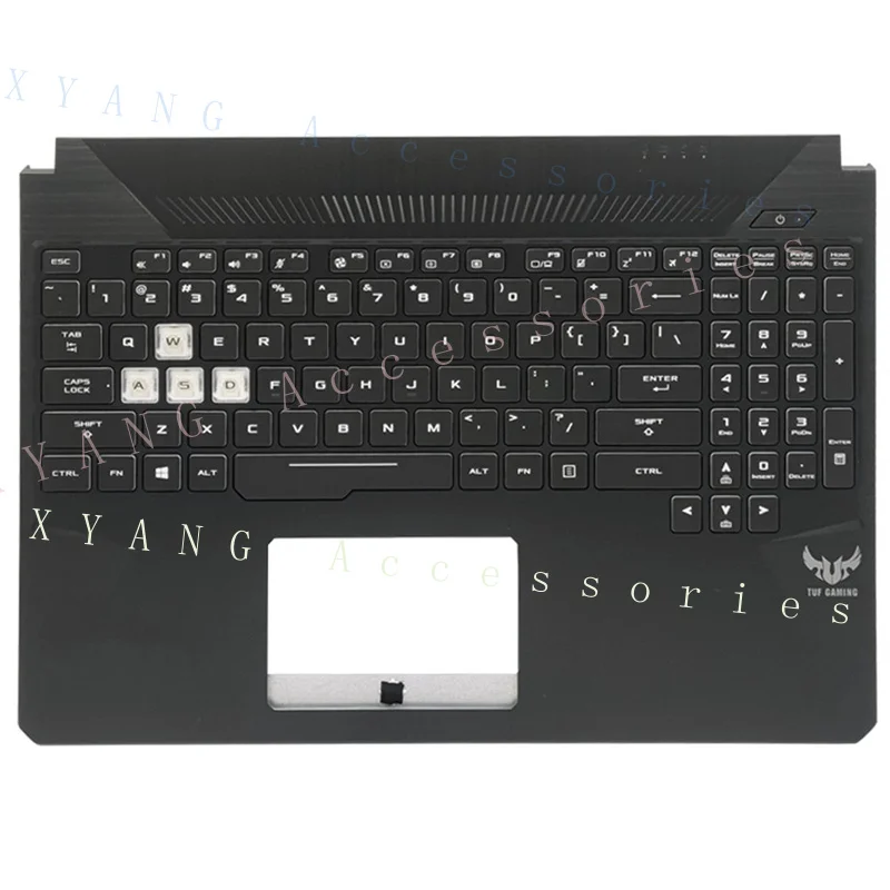 PP+ Palmrest Keyboard For ASUS TUF Gaming FX505 FX505D FX86 FX86 RGB Backlit 15in