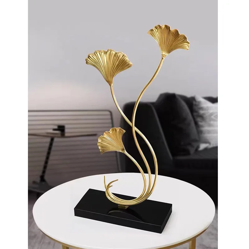 

Light Luxury Pure Handmade All-copper Ornament, Home Jewelry Soft Decoration, Study TV Cabinet Copper Ornament