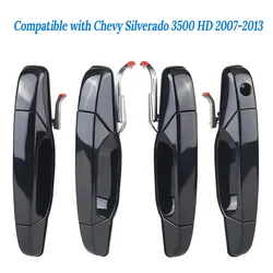 Front Rear Left Right Outside Exterior Door Handle For Chevy Silverado Tahoe Suburban  Sierra Yukon Cadillac Escalade