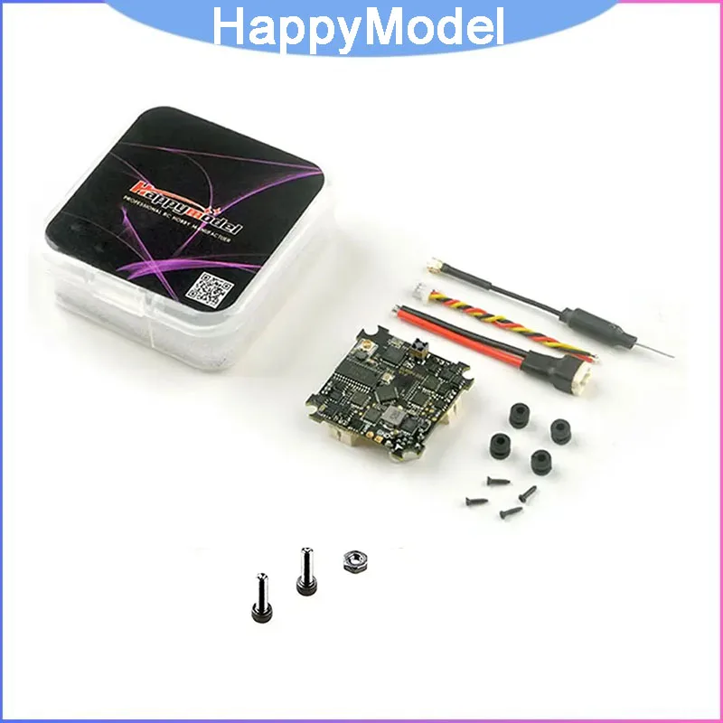 

Happymodel ELRS F4 2G4 V3.3 AIO Flight Controller 1S, 5A ESC 400mW OpenVTX SPI ELRS 2.4GHz for Toothpick Freestyle