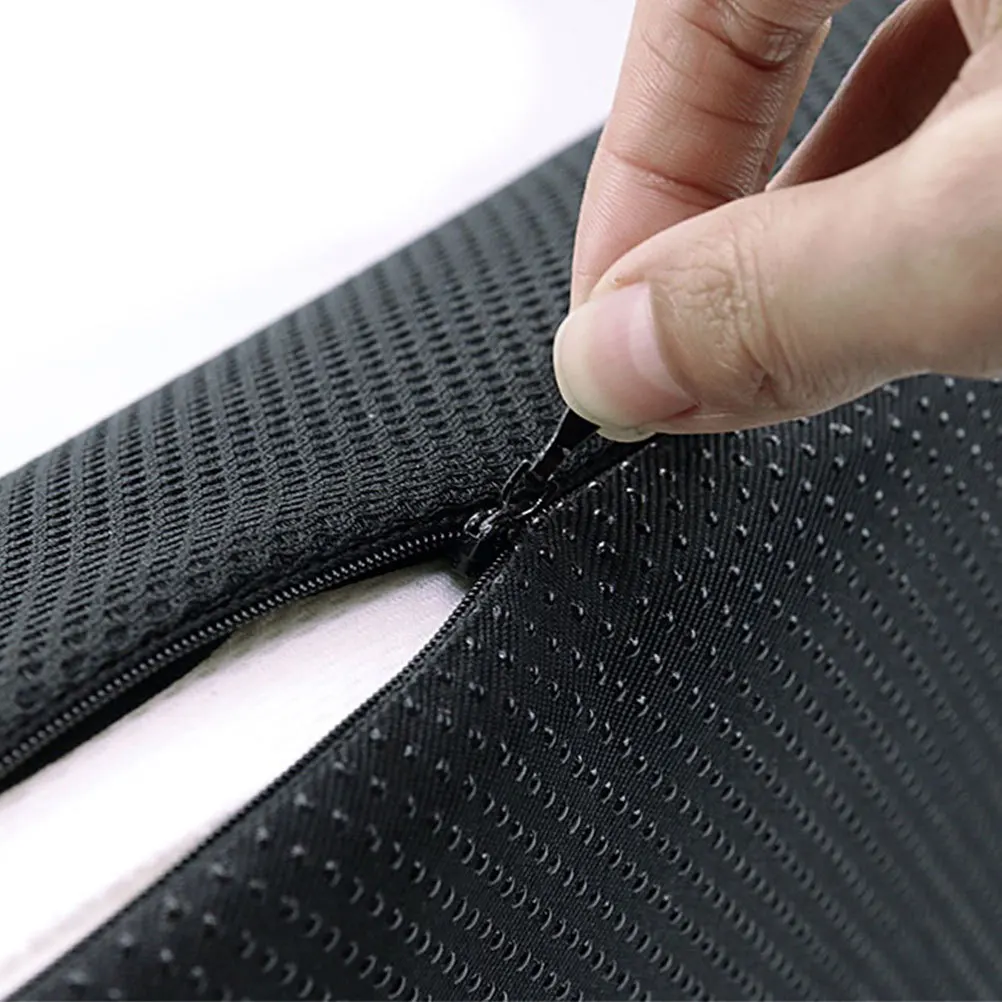 

Ergonomic Footrest Pillow Semi Cylindrical Design For Office Home Medical Grade Foam Washable Support Pad Leg Relaxation Travel