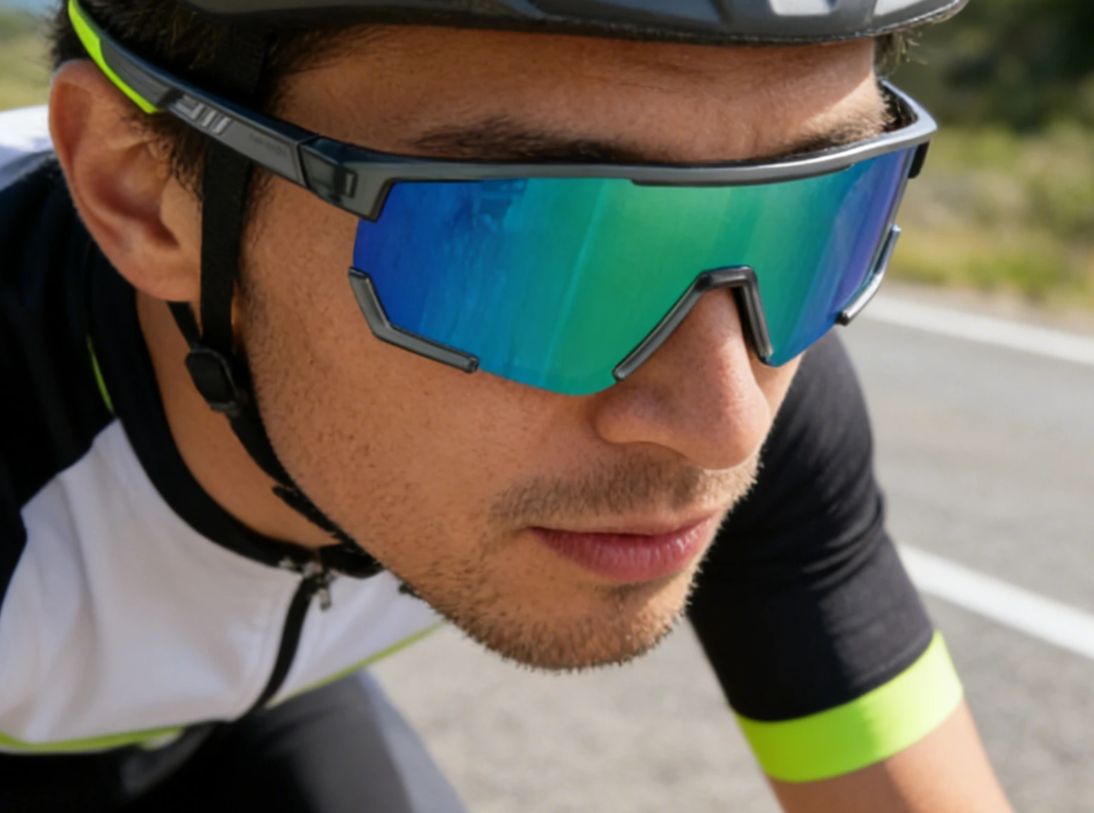 

Унисекс поляризованные солнцезащитные очки с диоптриями - UV400, ветрозащитные, для активного отдыха и велоспорта