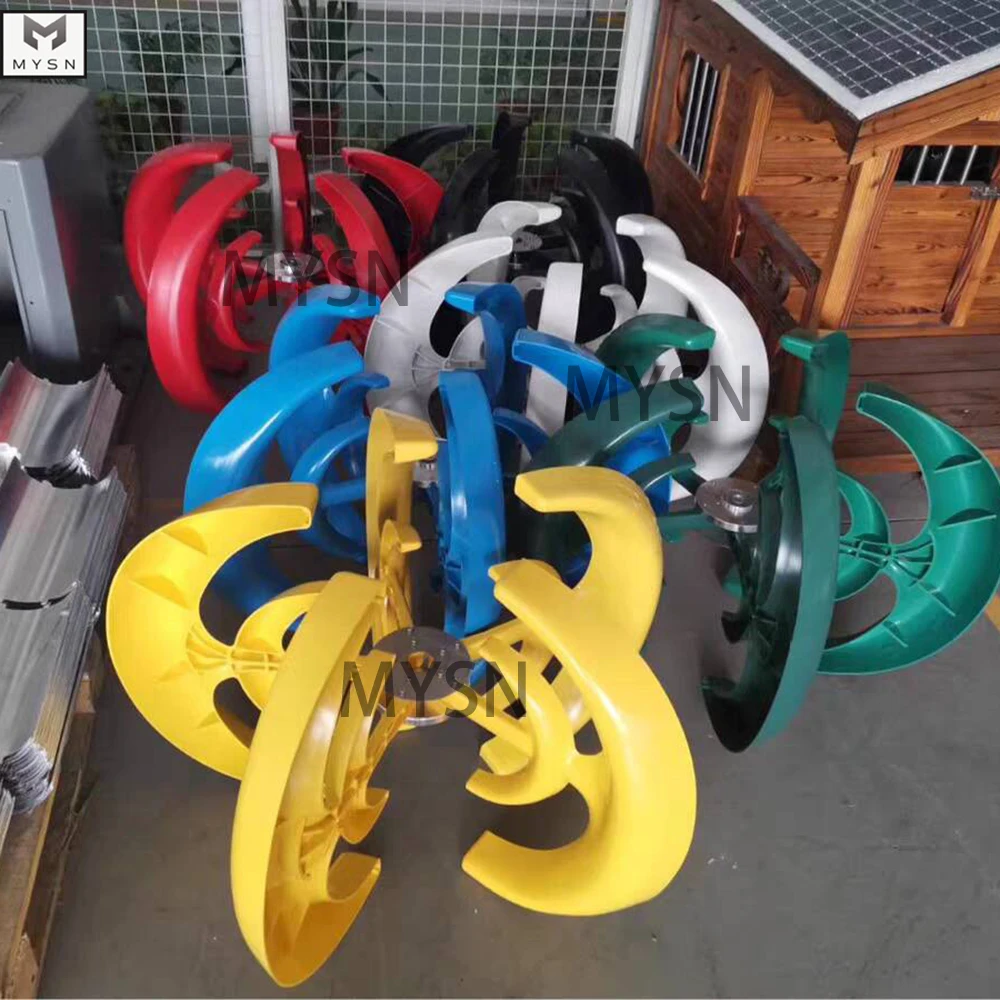 Fast Delivery 5KW 48V 24V 12V Portable Wind Turbine 10KW Vertical Axis Wind Turbine Generator 8KW Alternator For Homeuse Farm