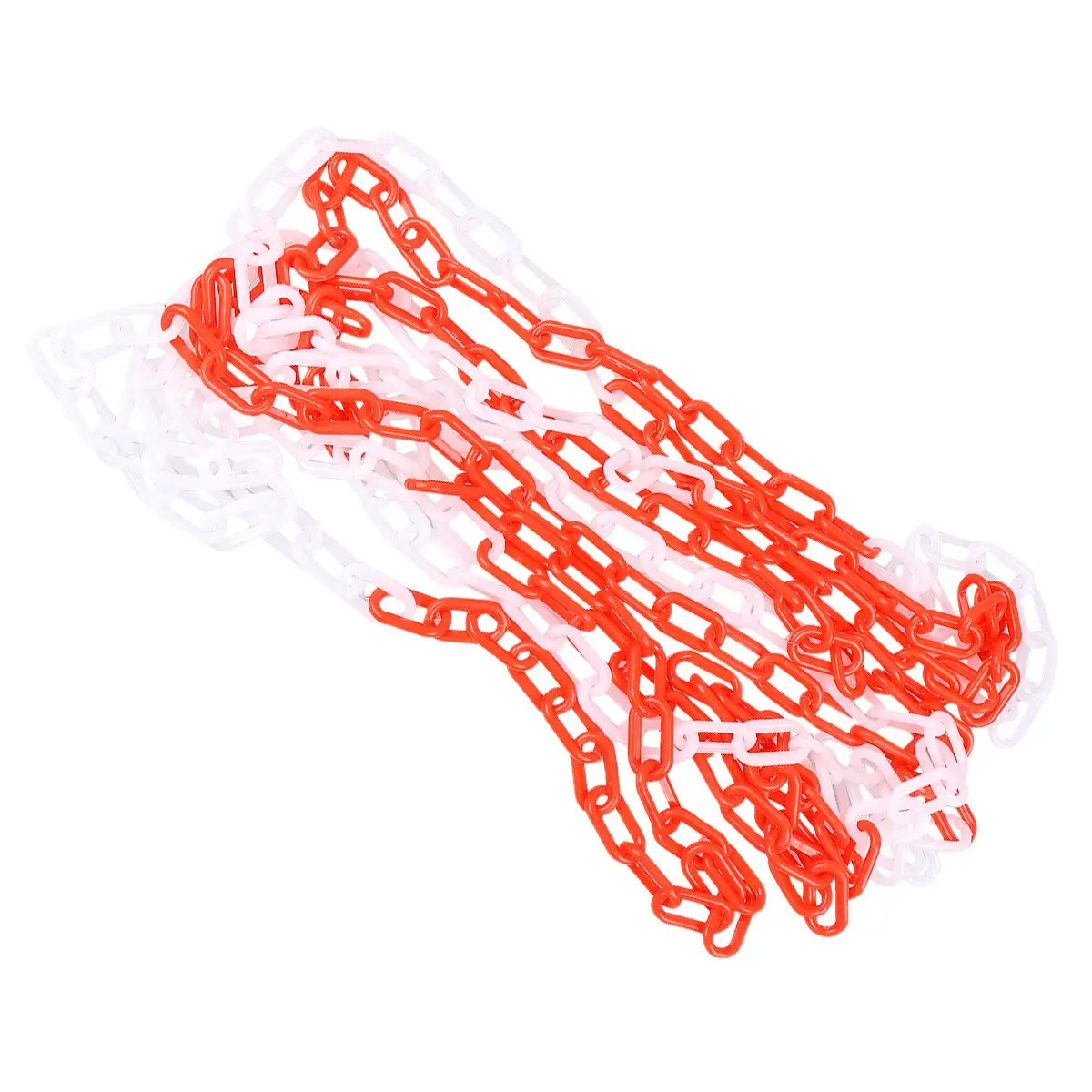 

Plastic Chain Safety Chains Crowd Control Industrial Use Bright Yellow Barricades Boundaries Caution Tape