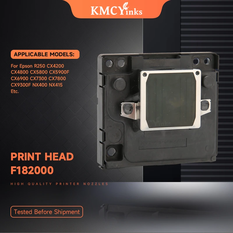 KMCYinks F155040 F182000 F168020 Print Head for Epson R250 RX430 RX530 Photo20 CX3500 CX3650 CX6900F CX4900 CX5900 CX9300F TX400