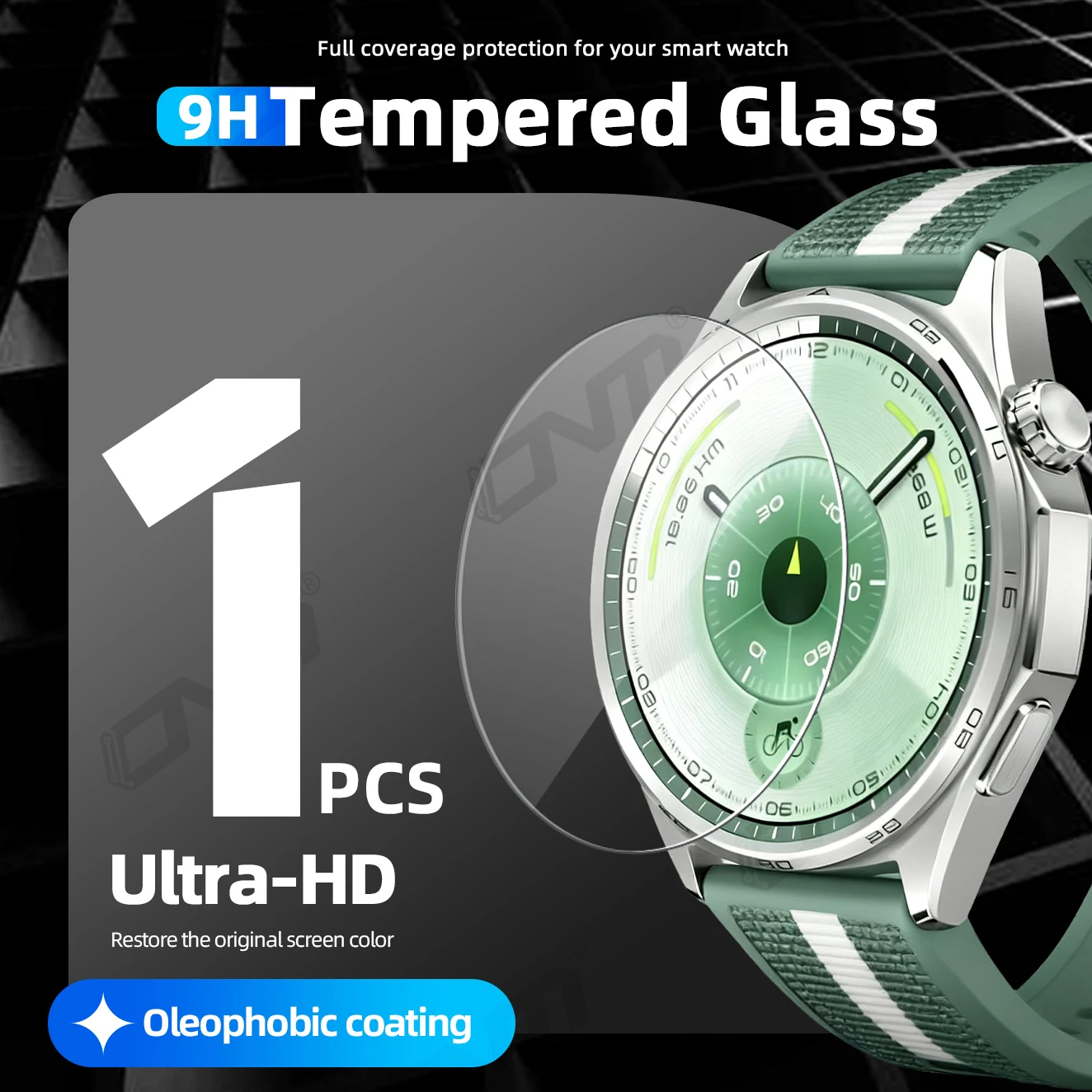 9H gehärtetes Glas für Huawei Watch GT 6 Pro 46 mm 41 mm, Premium-Displayschutzfolie, langlebige HD-Anti-Kratz-Folie für GT6-Zubehör