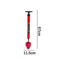 High Pressure Toilet Unblock One Shot Toilet Pipe Plunger Silicone Quickly Unblock Household Toilet Sewer Dredging Plunger 6