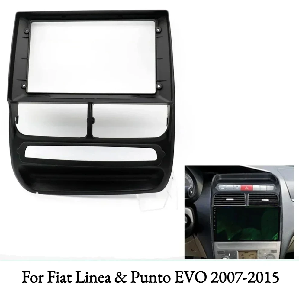 

9-дюймовая автомобильная рамка Android для Fiat Linea и Punto EVO 2007-2015 гг. | Панель установки радиоприемника 22,86 см