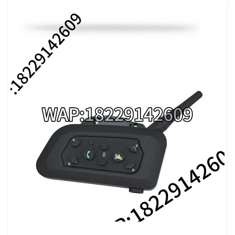 Waterproof V6-Plus Walkie Talkie BT5.0 Helmet Radio for Motorcycle Equestrian