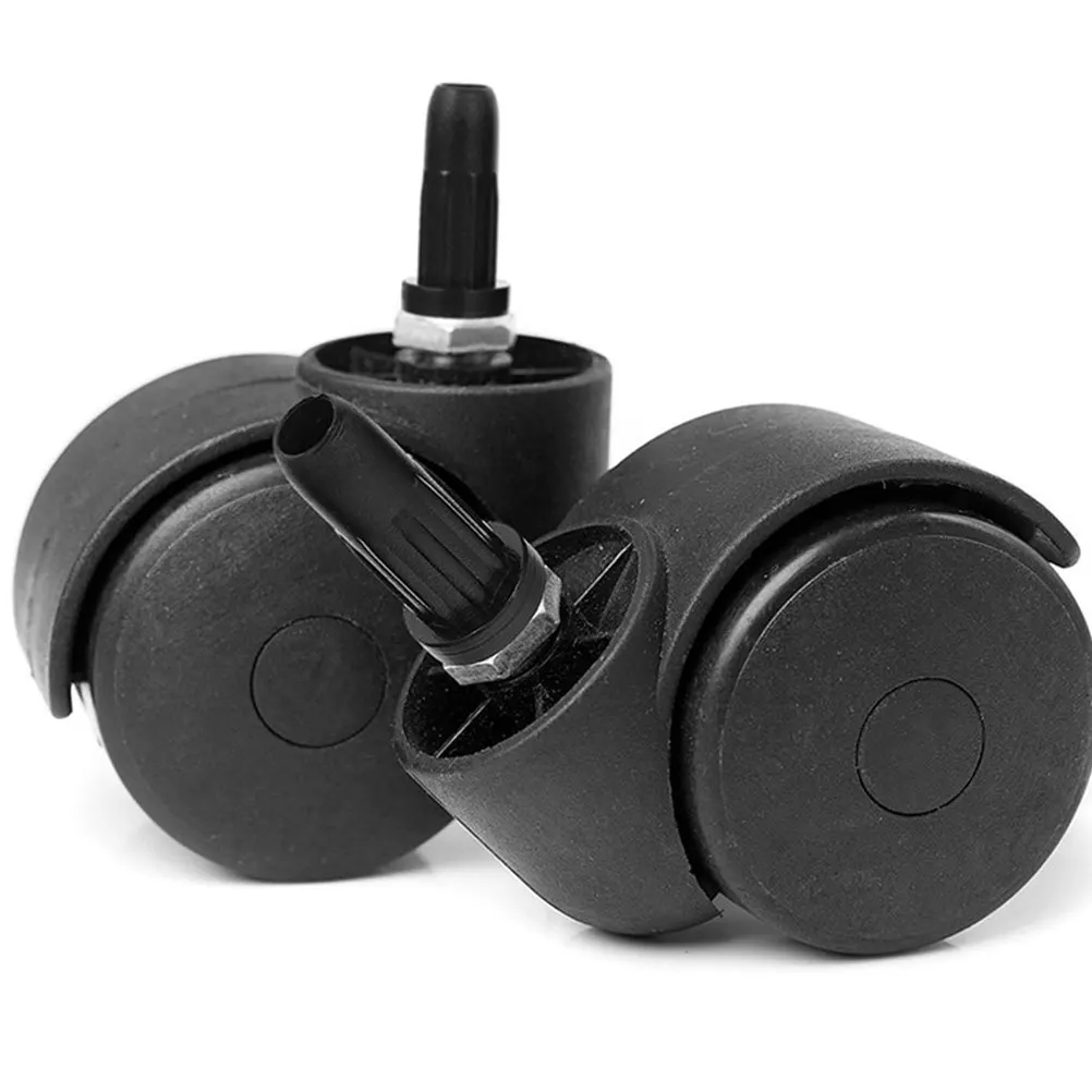 

20Pcs Chair Wheel Stopper Protective Covers PP Plastic Universal Fit Easy Installation Floor Protection for Home Office