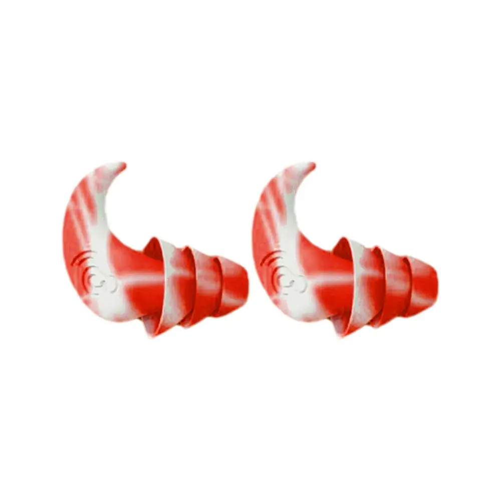 Tappi per le orecchie in Silicone antirumore tappi per le orecchie da nuoto impermeabili per dormire immersioni Surf Soft Comfort Natation nuoto Ear Prot C3Y2