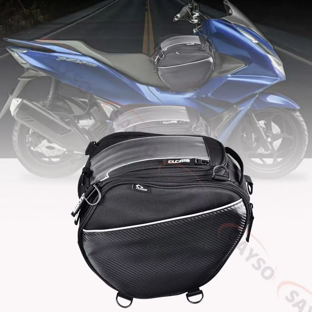 

1X Motorcycle Scooter Tunnel Bag Waterproof Navigation Tank Bag Tool Bag For Honda ADV150 X-adv750 Forza350 300 NSS350 Bag Parts