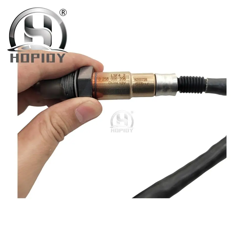 0258006206   Sonde de voiture, rapport Air/carburant, capteur d'oxygène O2 Lambda pour Alfa Romeo 156 GTV Spider Fiat Lancia 0258006731 584344