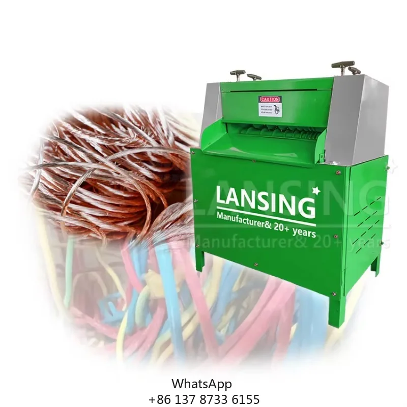 Wire Stripping Machine For Waste Wires And Cables Household Cable Peeler Copper Aluminum Wire Cutting And Stripping Machine