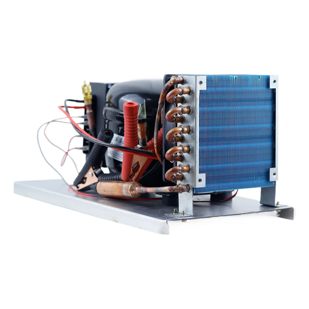 DC 12V24V DC Compressor Condenser BD25HC Car Refrigerator Solar Freezer Marine Refrigerator