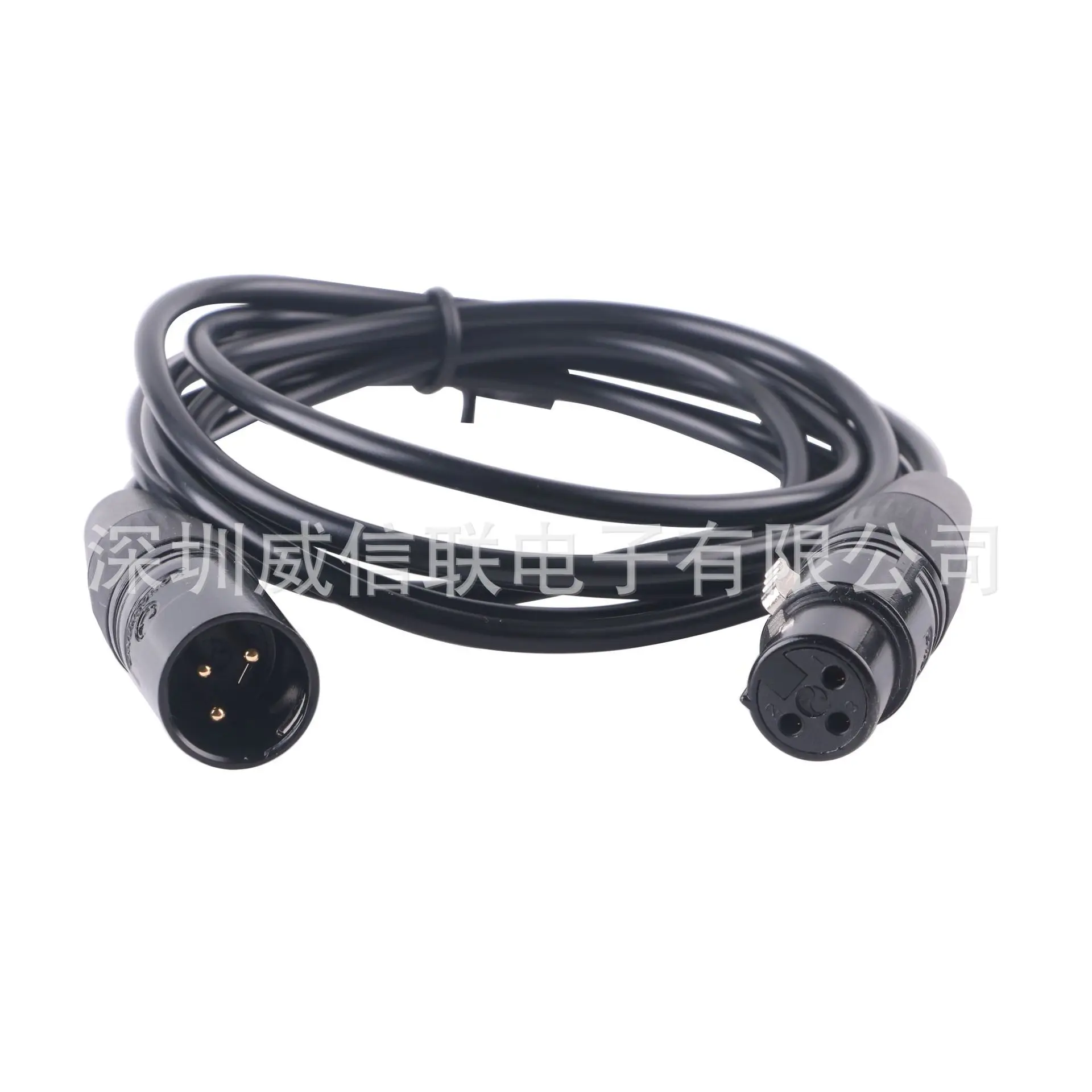 Foreign trade source XLR to XLR Canon head male to female serial cable DMX512 stage lighting line