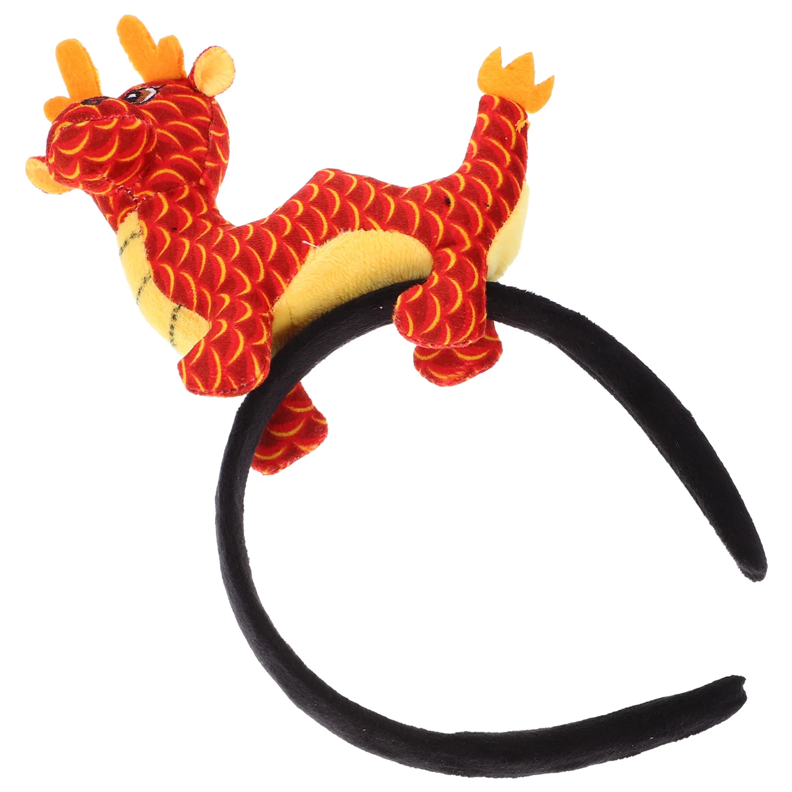 عصابة رأس مريحة على شكل سنة التنين، عصابة رأس عملية للعام الجديد لجميع الأعمار، عصابات رأس للبالغين، عصابة رأس للحفلات، عصابات رأس للعطلات