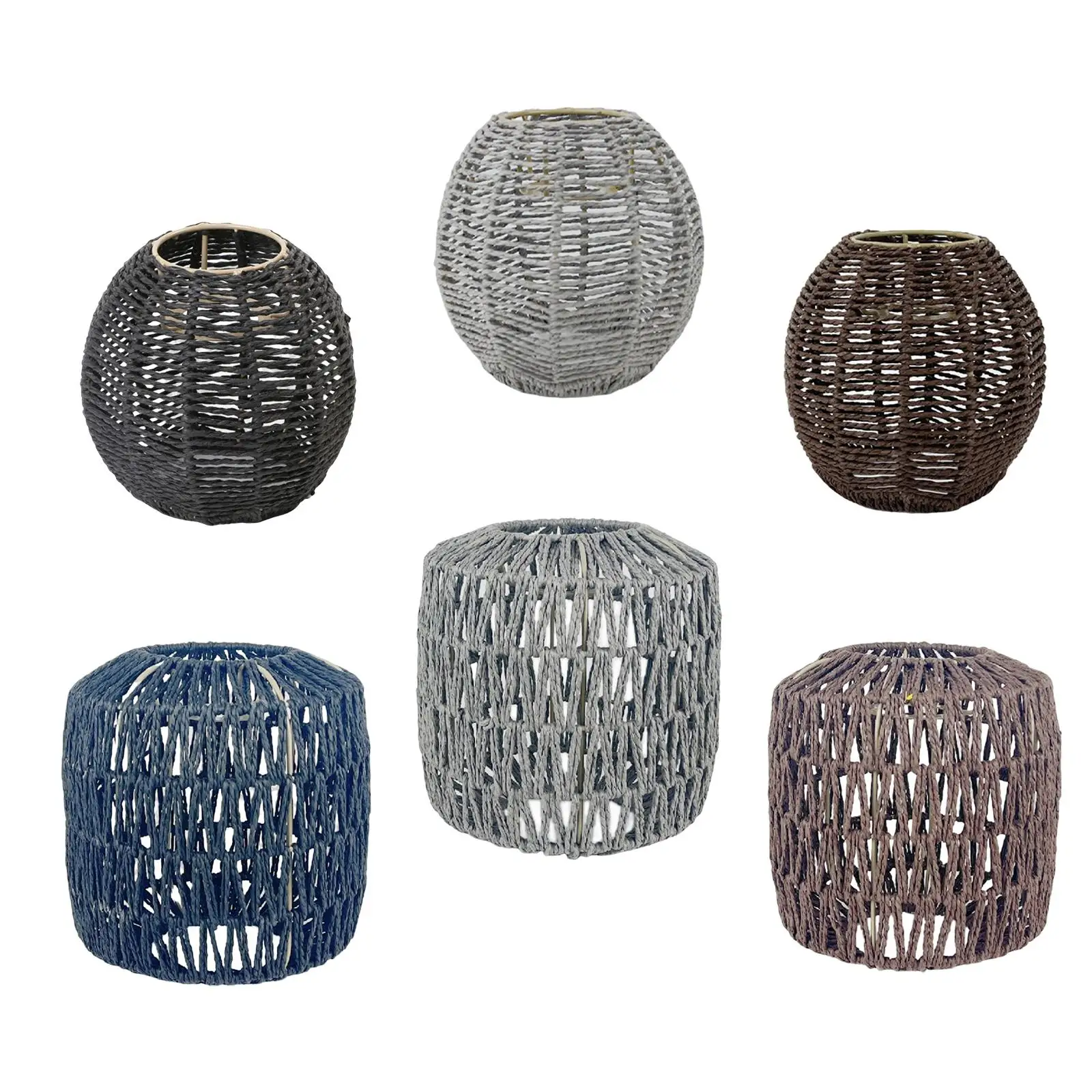 

Pendant Lamp Shade Wicker Hanging Light Fixture Lampshade for Kitchen Bedroom