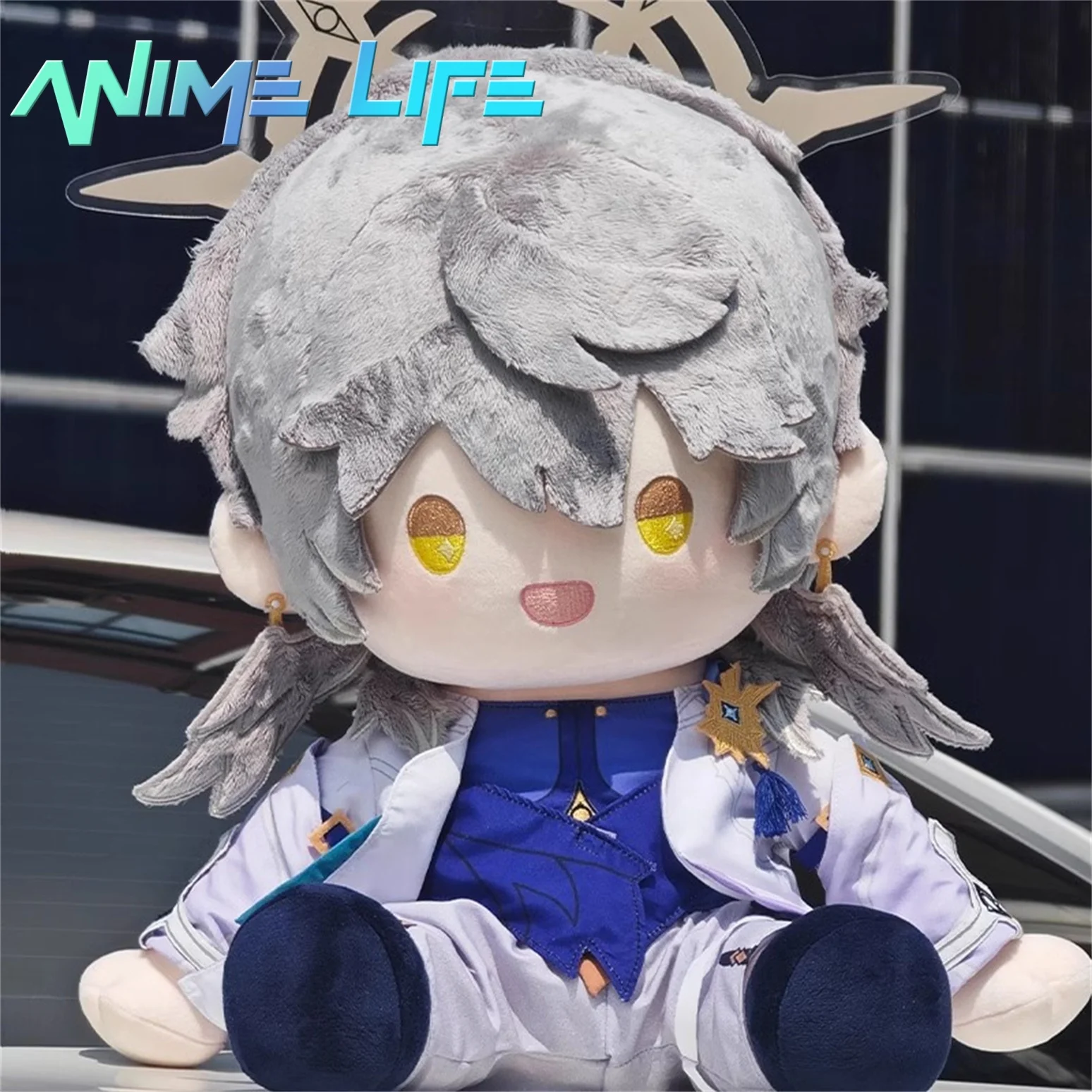 Plushie Game Honkai: Star Rail Sunday 40cm Doll Toy Sitting Body Clothes Costume Dress Up Game Cosplay Kids Gift Cute Pre-order