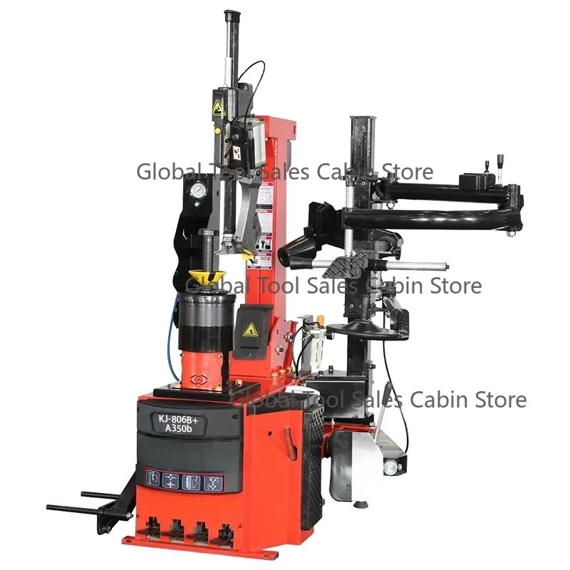 Tire Changer Machine with Pure Copper Silent Motor 14-28''  Tyre Balancing with Lifting Tire